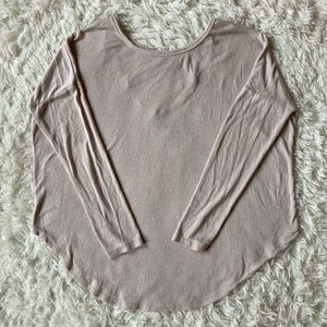 Rue 21 Tan Cross-back Sweater